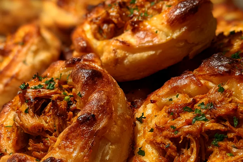 Fresh ingredients for Savory Pork Puff Pastries