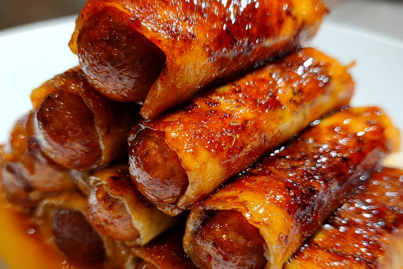 Fresh ingredients for Savory Sausage Breakfast Rolls