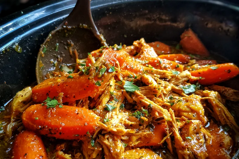 Fresh ingredients for Slow Cooked Chicken Delight