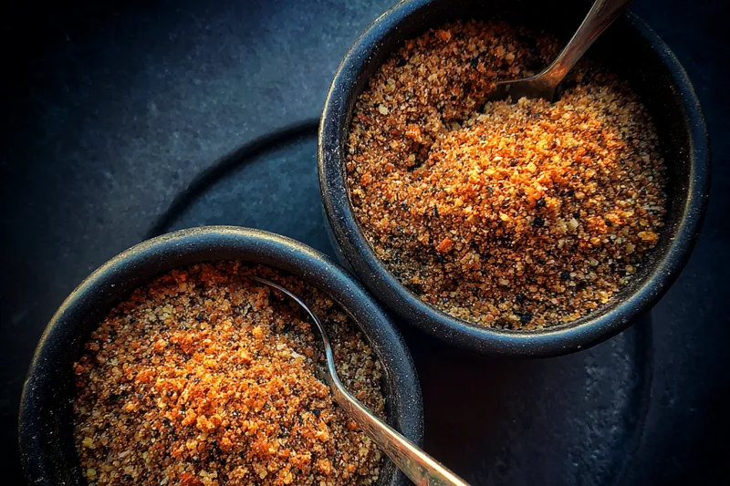 Fresh ingredients for Smoky Coffee Spice Blend