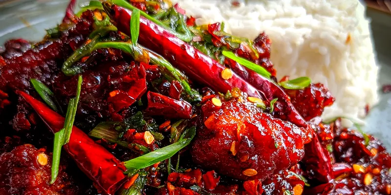 Spicy Glazed Chicken Delight