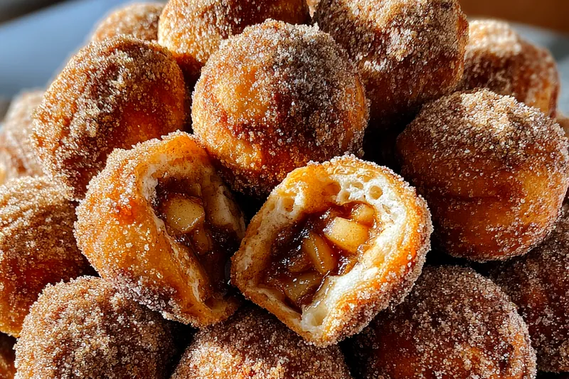 Cooking process for Caramel Apple Filled Pastries