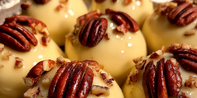 Delicious Vanilla Pecan Treats served on a plate