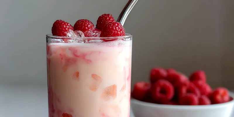Vanilla Raspberry Iced Drink