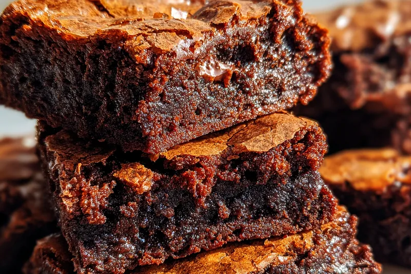 Cooking process for Zero Sugar Chocolate Brownies